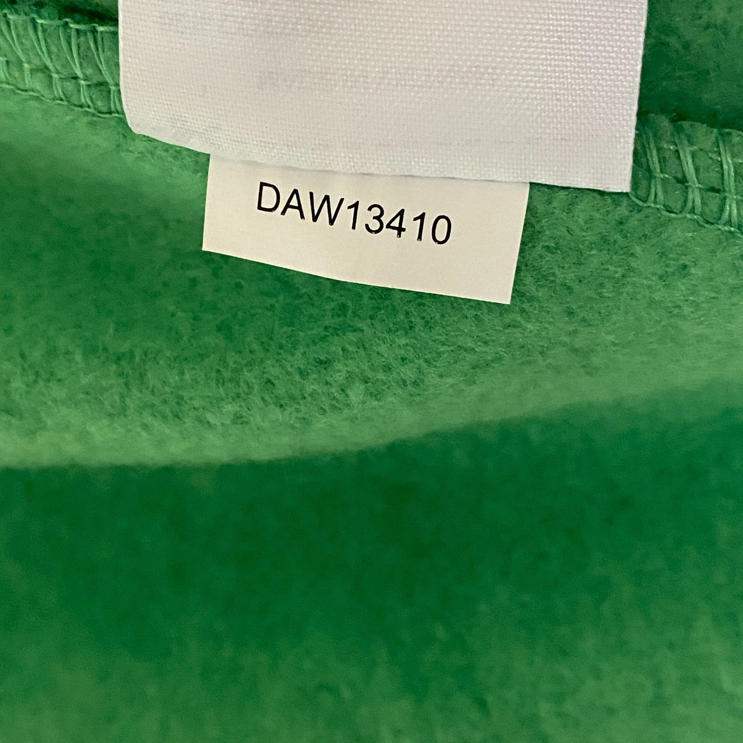 DSG Womenâs Favorite Fleece Short Sleeve Zip Hoodie Slime Green DAW13410