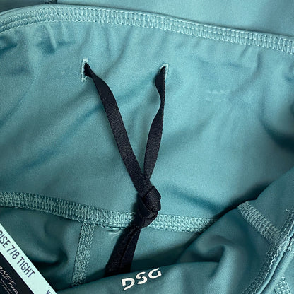 DSG Women's Running Performance High Rise 7/8 Legging Ankle Muted Algae DAW21210