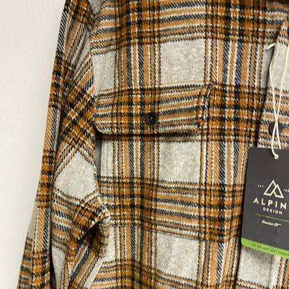 Alpine Design Men's AD M Wanderful Button Up Plaid Grey Montawk Plaid ADM23201P