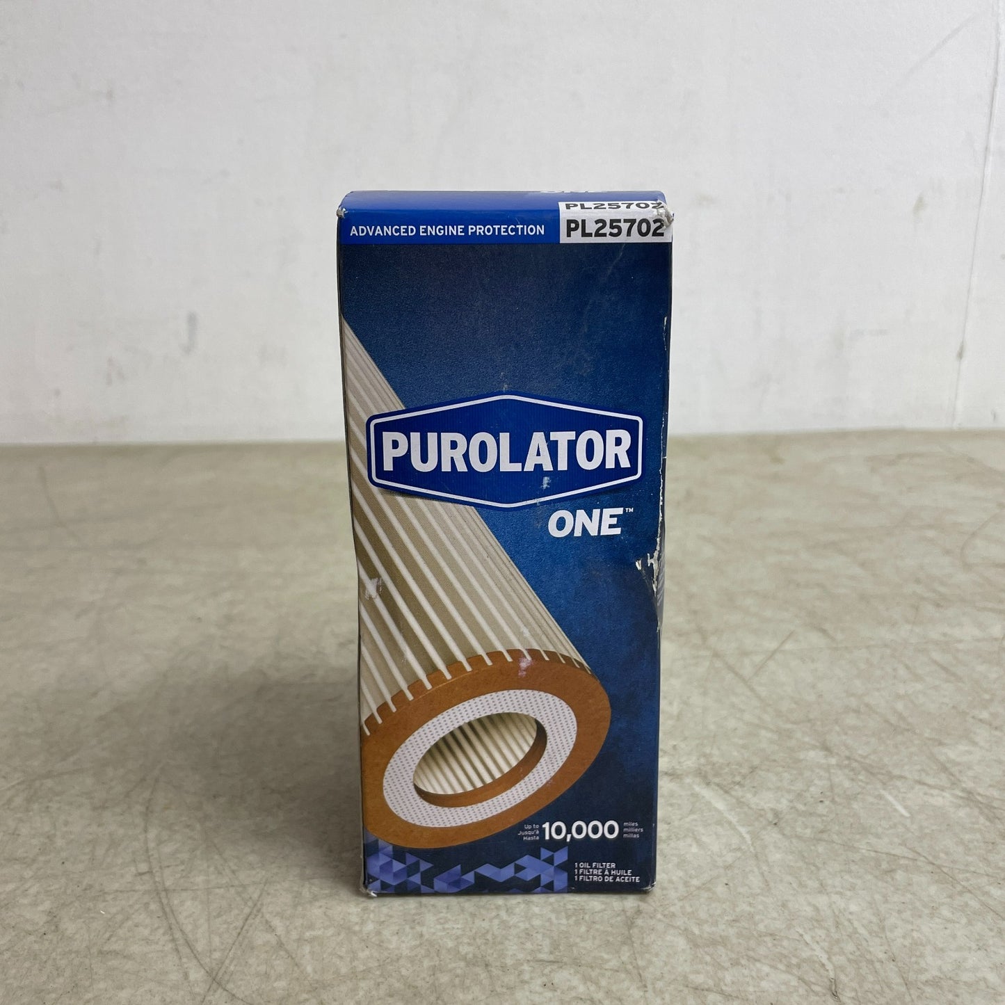 PurolatorONE PL25702 Engine Oil Filter Cartridge 15,000-Mile Protection