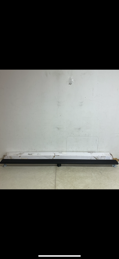 Signature Hardware 60" CARMEN OUTDOOR LINEAR SHOWER DRAIN-MATTE BLACK