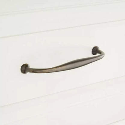 Signature Hardware Padilla Solid Brass Cabinet Pull 4⅞″ Antique Brass B-39505-AB