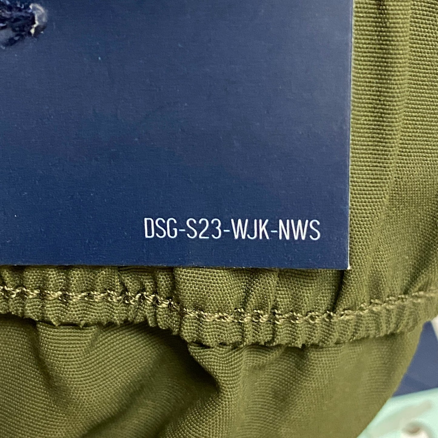 DSG Womens 3 in Everyday Cargo Woven Short Inky Olive Solid Summer DAW13109