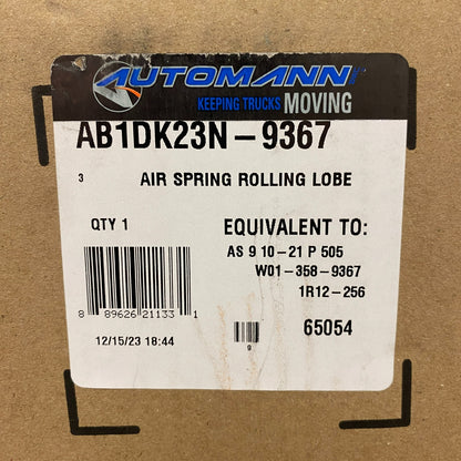 Automann Phoenix Rolling Lobe Air Spring Assembly Black AB1DK23N-9367