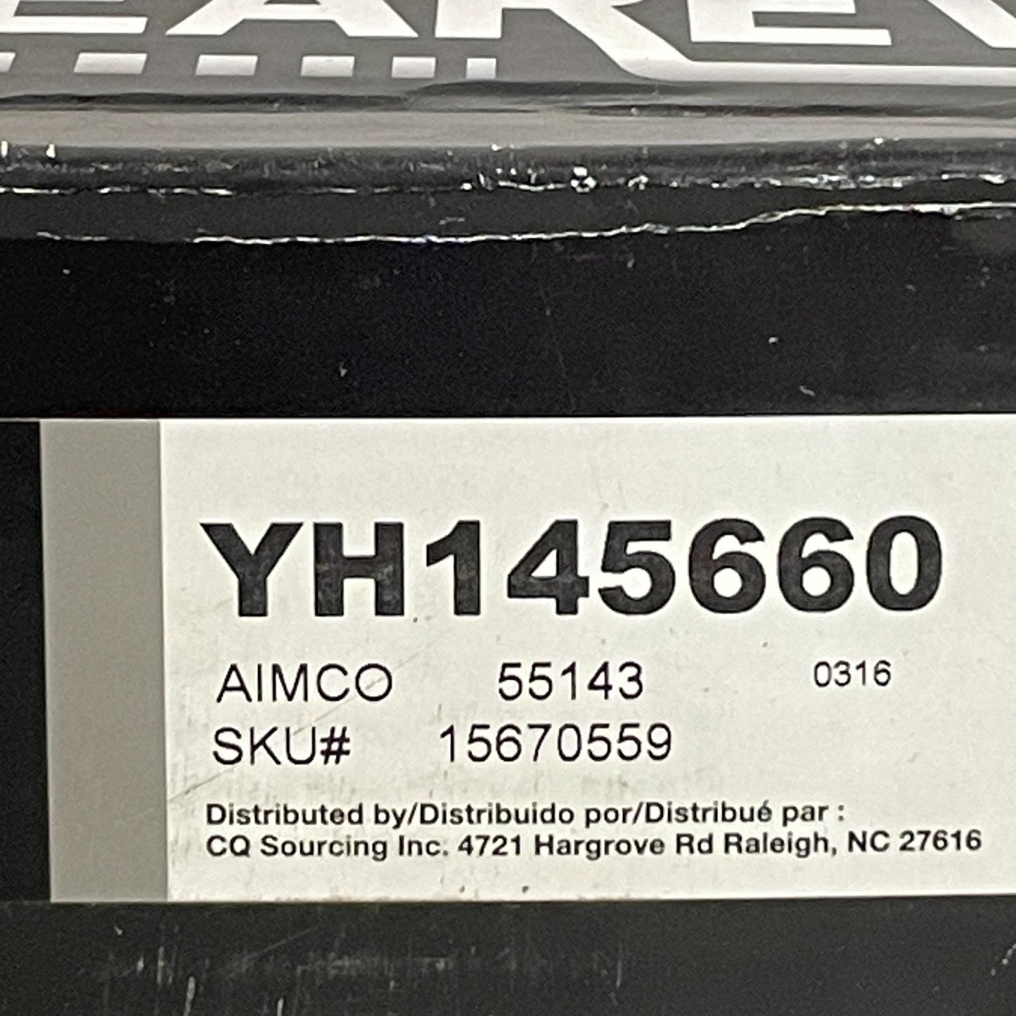 Carquest YH145660 Front Brake Rotor Disc for Saab 9-7X 06-09 GMC Envoy 325mm
