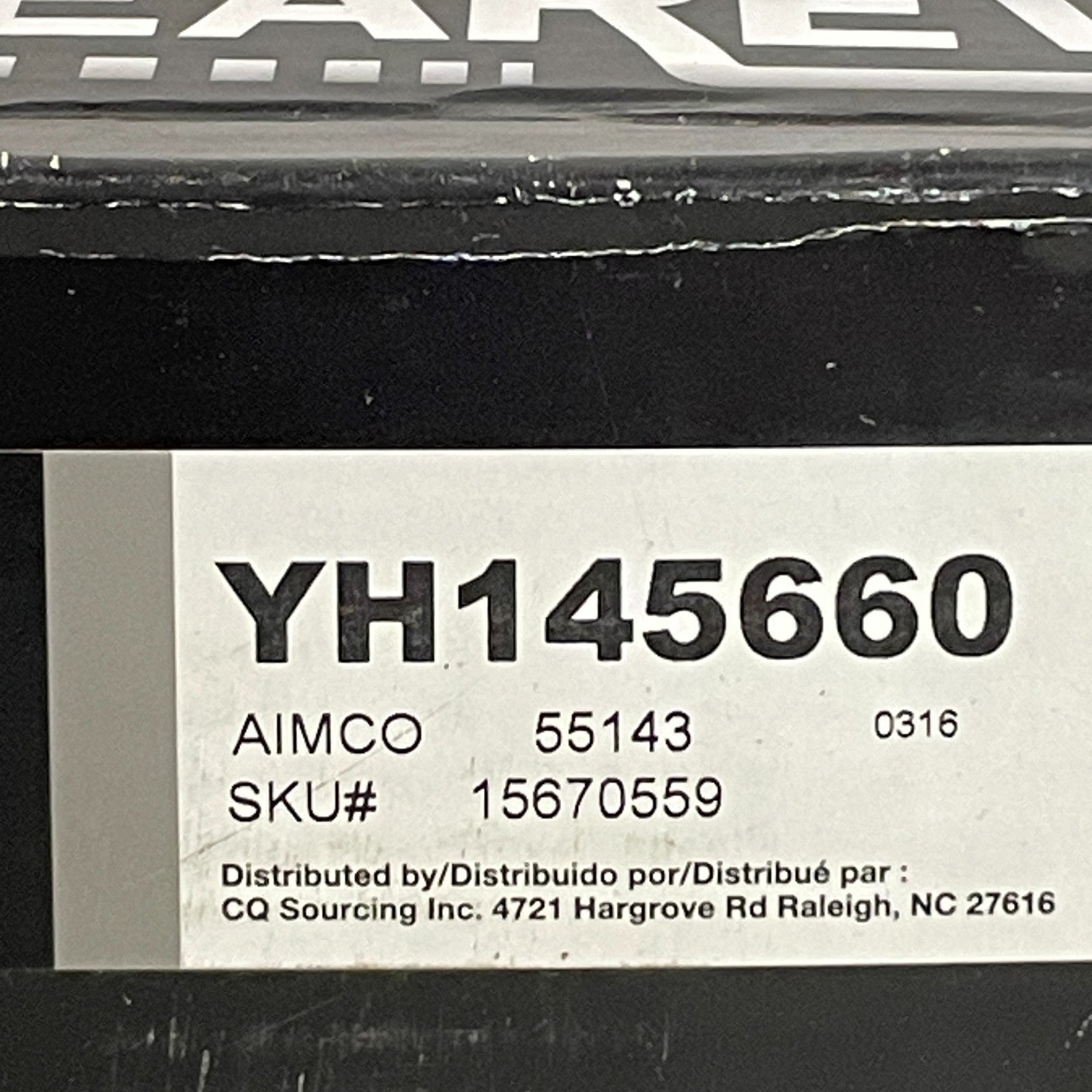 Carquest YH145660 Front Brake Rotor Disc for Saab 9-7X 06-09 GMC Envoy 325mm