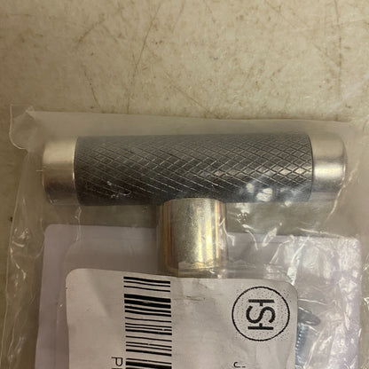 SIGNATURE HARDWARE Jerico Cabinet Knob - Polished Nickel/Gunmetal , BP36556PNGM