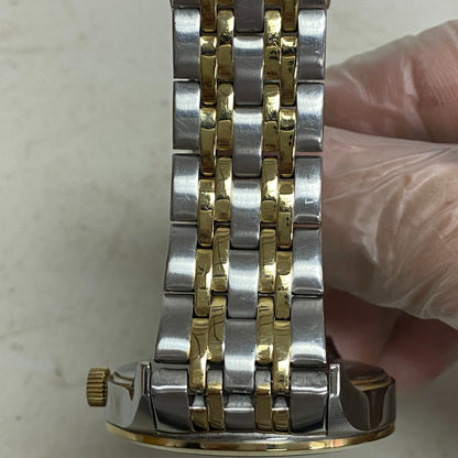 Armitron Women's Two Tone Time Day And Date Function Bracelet Watch, 20/5491TT