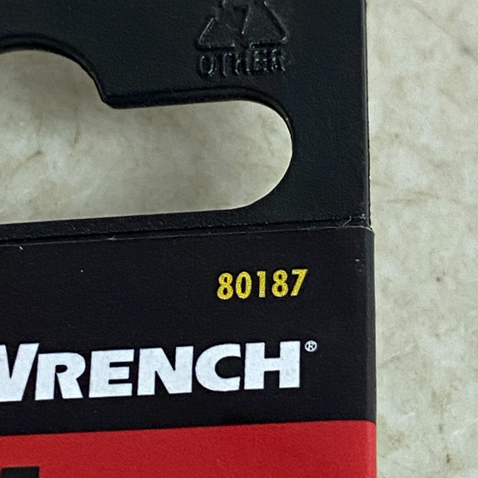 GEARWRENCH ¼″ Drive External Trox Socket E5 Black Oxide Finish 80187