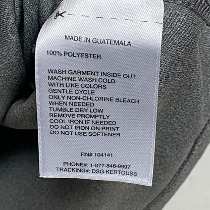 DSG Girls Sport Crew Graphic TEE HTR Dark Heather Grey Basketball DAG11100H