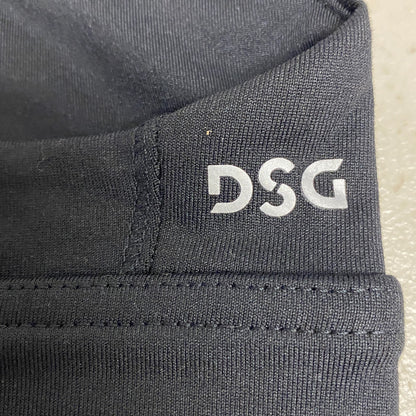 DSG Girls Performance Swim Aspire Bralette Top Halter Straps Pure Black DAG11700