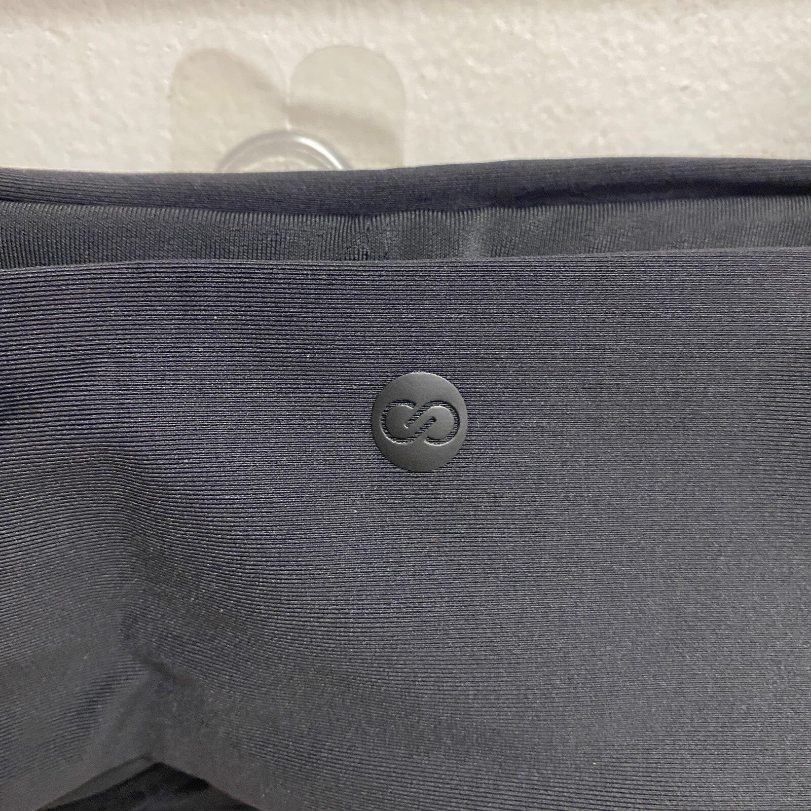 Calia Women's Swim Collection Shirred Strapless Bandeau Pure Black WSA23202 New!