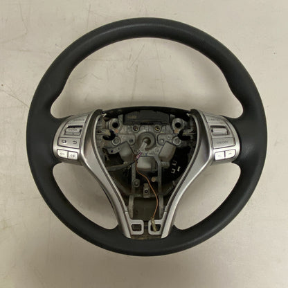 13 14 15 NISSAN ALTIMA Steering Driver Wheel w Controls BLACK LEATHER 484303TA2A