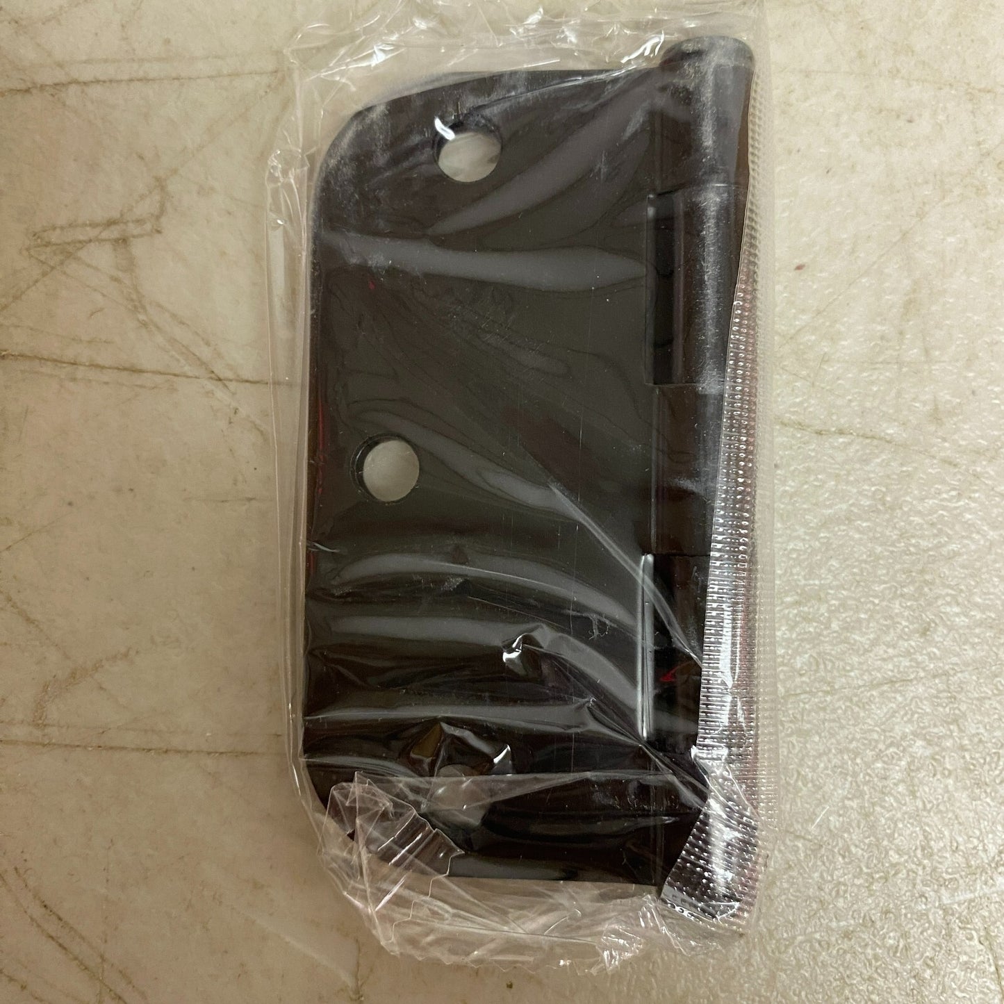 MISENO(SET OF 3) 3-1/2 X 3-1/2 PLAIN BEARING 5/8' RADIUS CORNER DOOR HINGE-BLACK