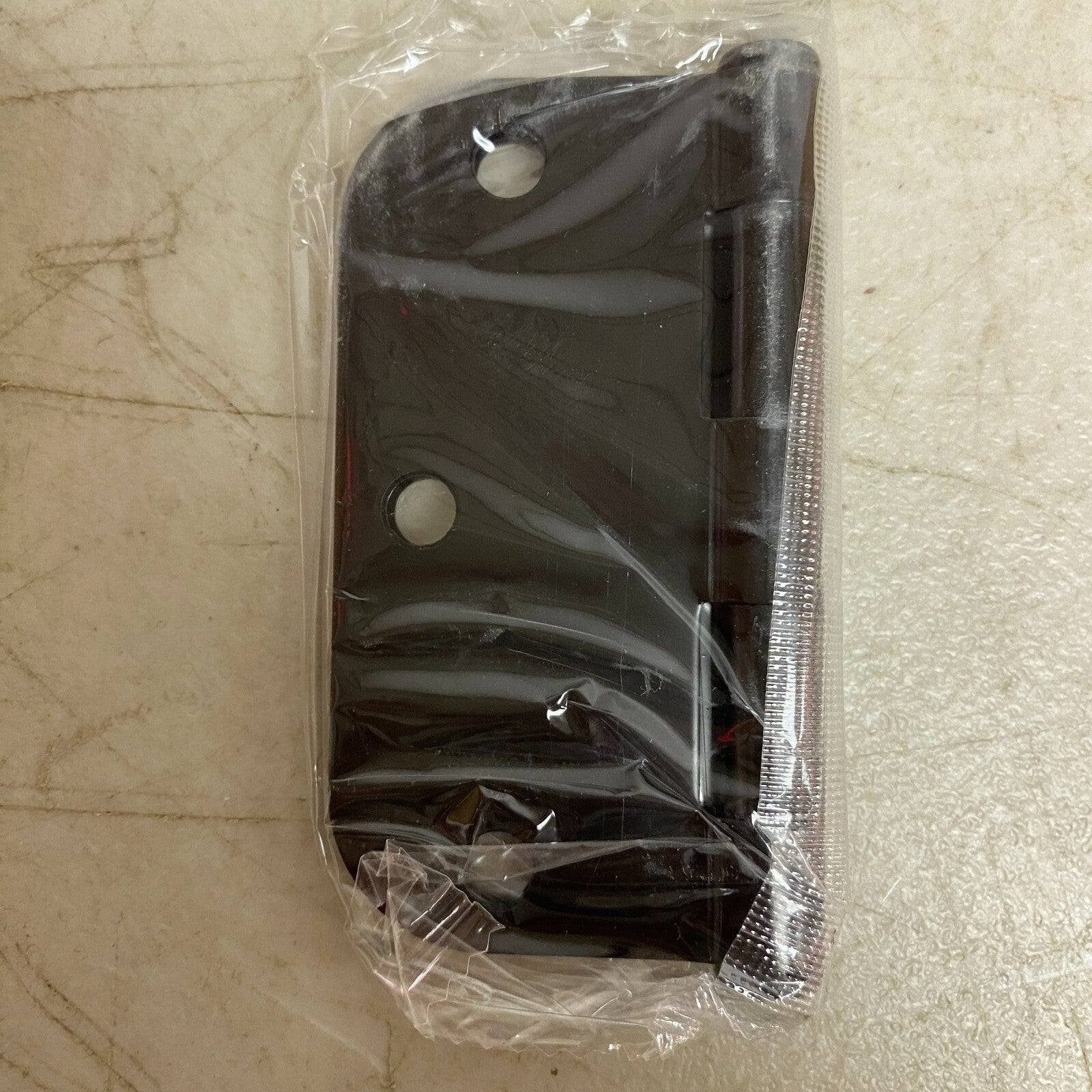 MISENO(SET OF 3) 3-1/2 X 3-1/2 PLAIN BEARING 5/8' RADIUS CORNER DOOR HINGE-BLACK