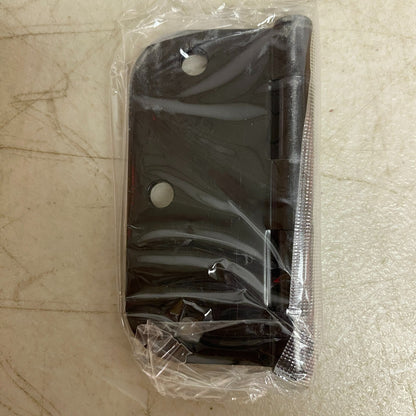 MISENO(SET OF 3) 3-1/2 X 3-1/2 PLAIN BEARING 5/8' RADIUS CORNER DOOR HINGE-BLACK