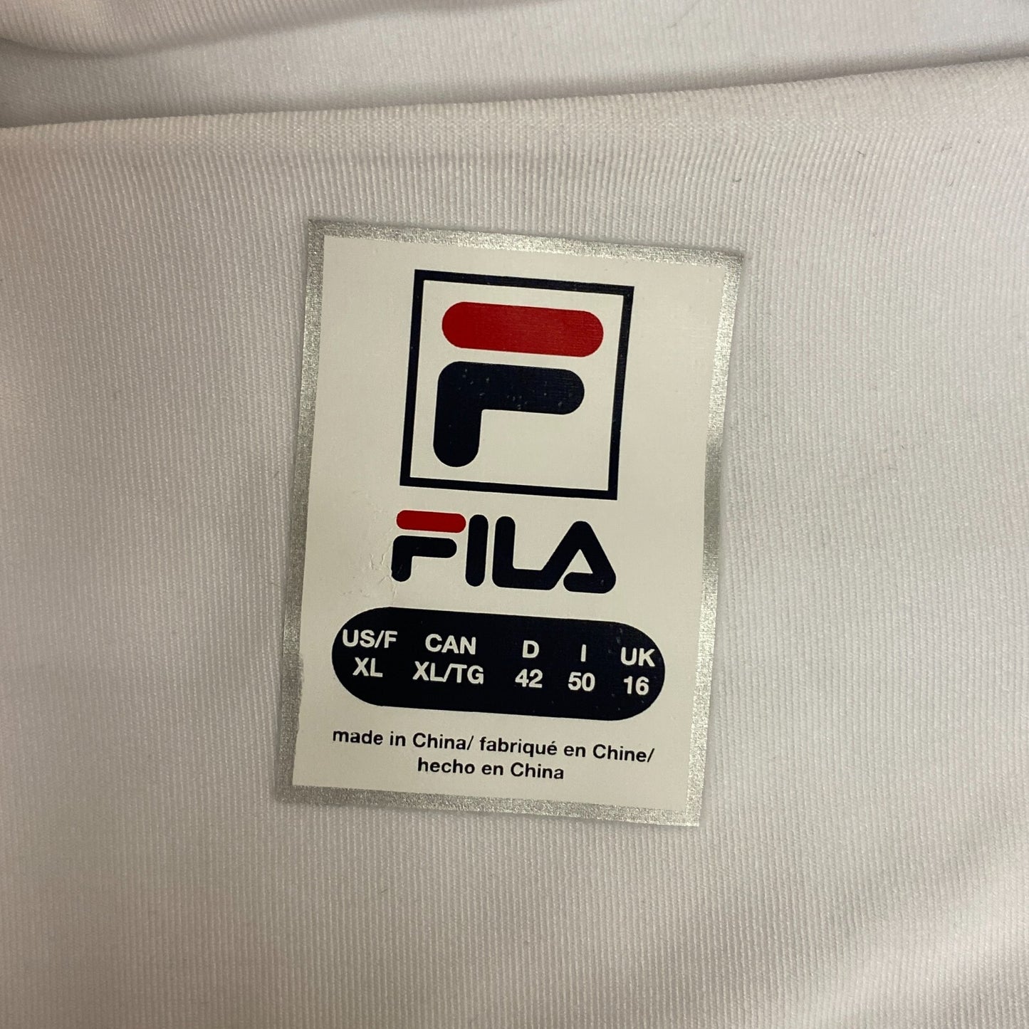 FILA WOMENS A-LINE SKORT WHITE RELAXED FIT Size XL, TW153KH4 Brand New!!!