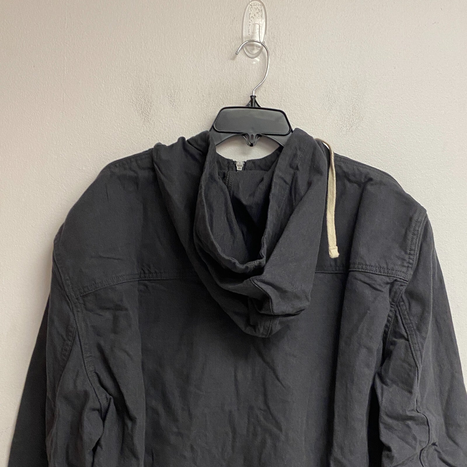 Mutual Weave Men's mid-weight Shirt Jacket Size XXL Color Black Iron Marl