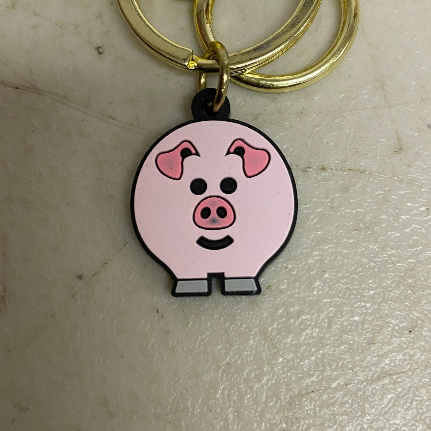 Assorted Silicone Despicable Me Minions Keychain Pig Minion Accessory