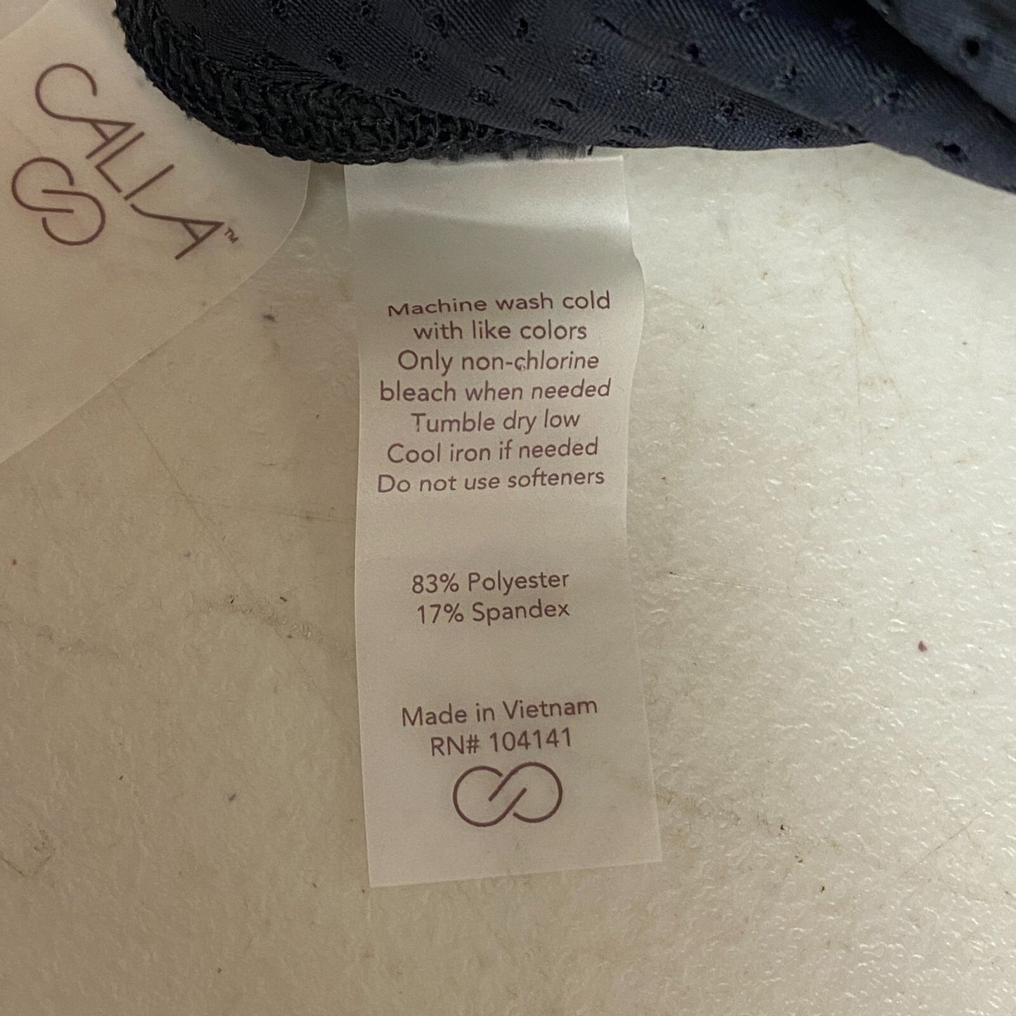 Calia Women's 10" Reflective High Rise Running /Bike Short Pure Black WAX12321