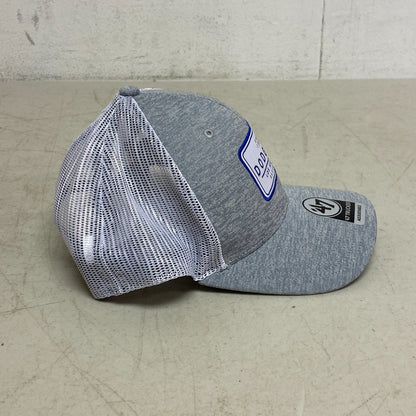 '47 Truckers Adjustable Los Angeles Dodgers Baseball Cap Gray/White Strap Hat OS