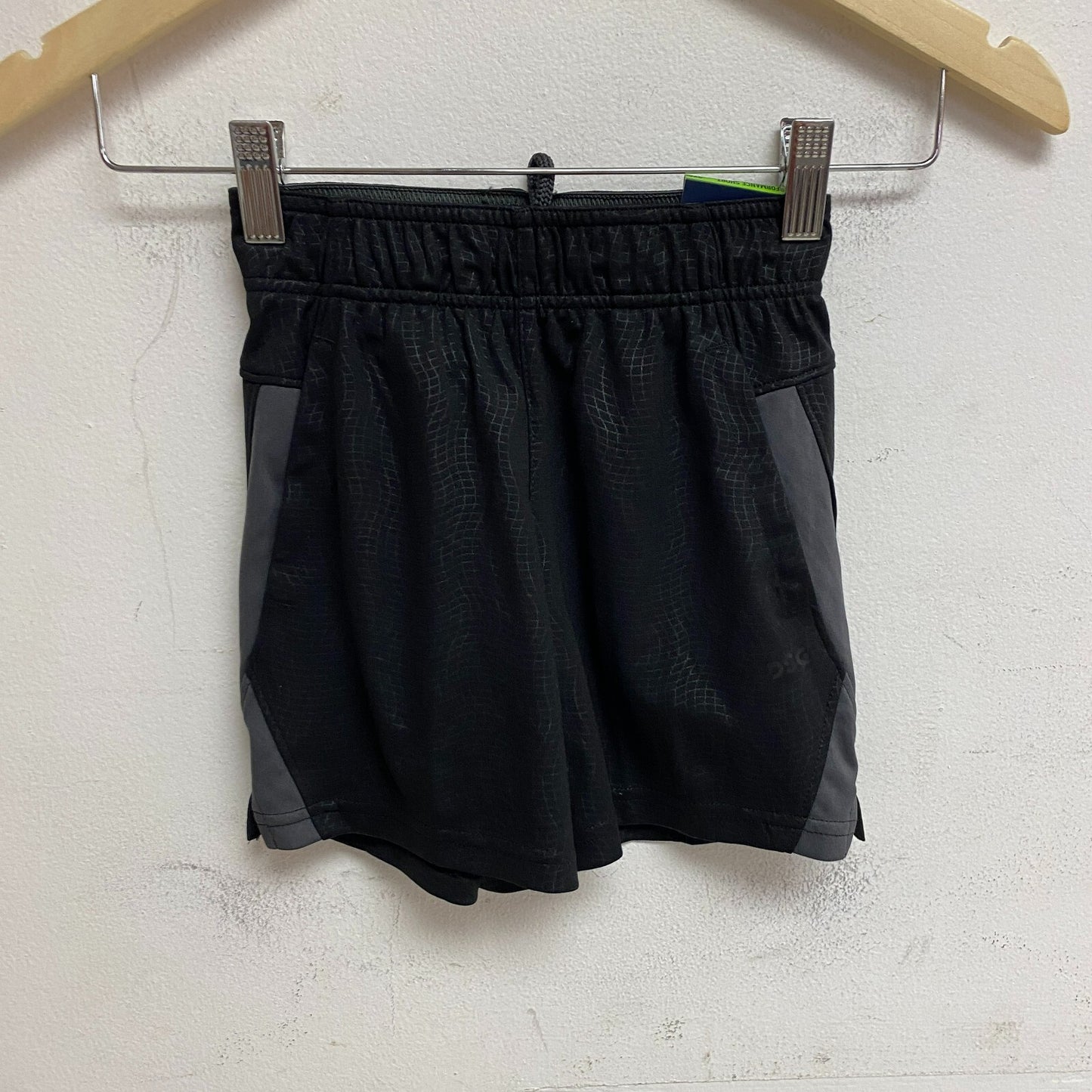 DSG Boys Training Short Pure Black Athletic Fit Solid Summer Stylish DAB12106