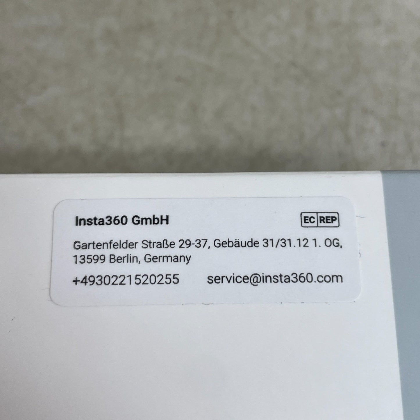 Insta360 CINSAAVF 114cm Invisible Selfie Stick Black Telescoping Pole