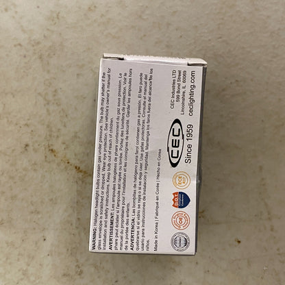 CEC Halogen Light Bulb H7 PX26d  12V , 55W , Brand New!