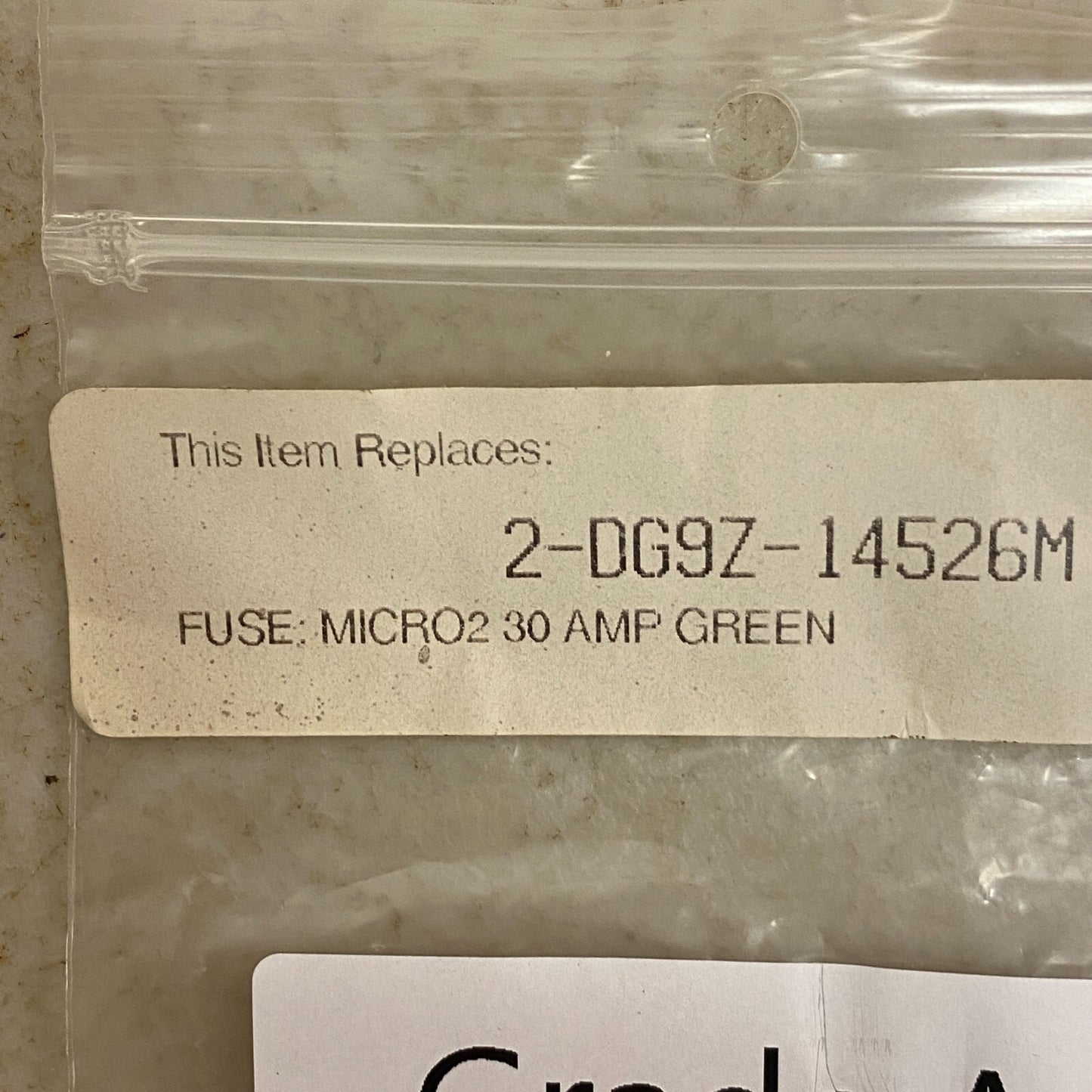 "FUSE" 30 AMP CIRCUIT BREAKER, DG9Z-14526-M