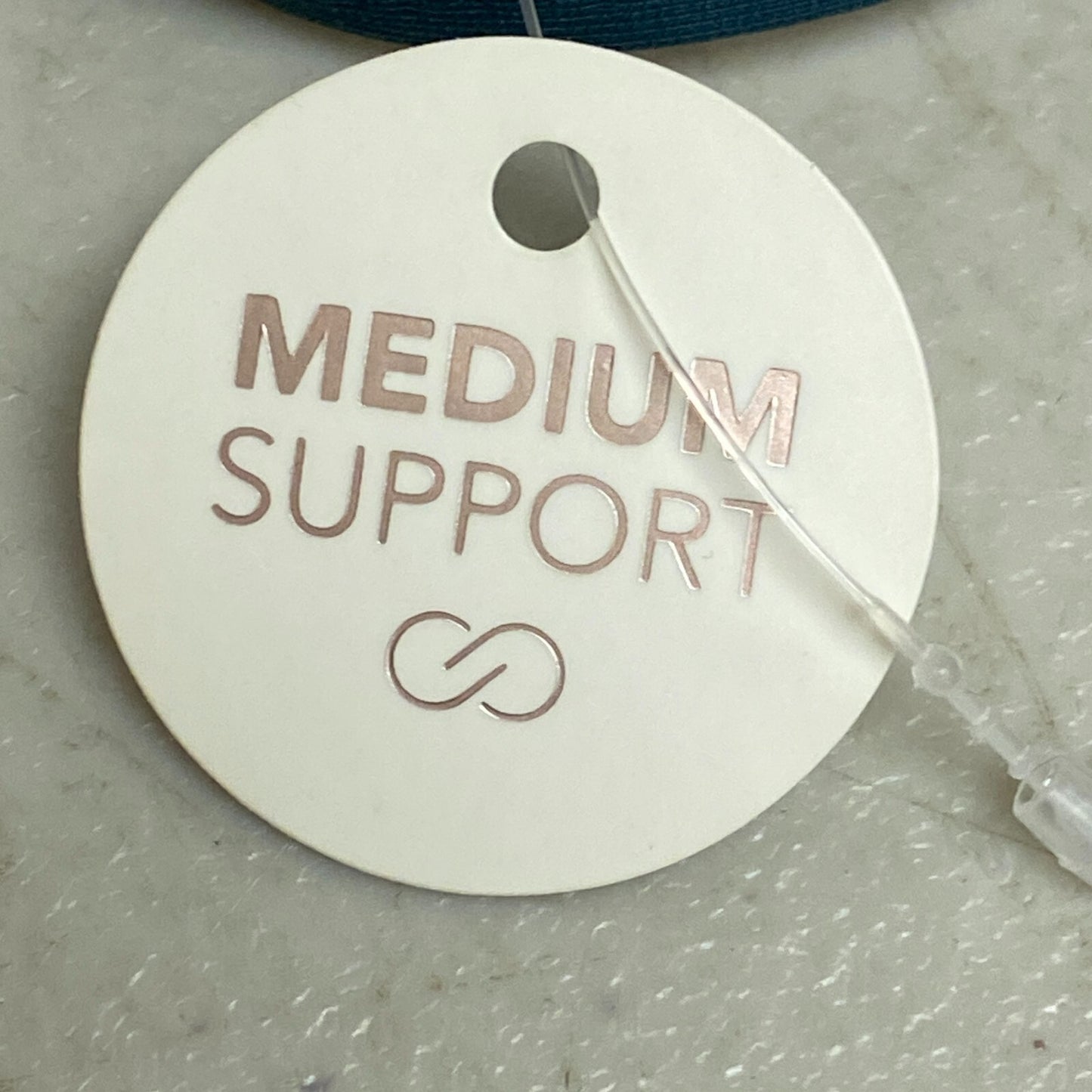 Calia Womens Runched Front Cross Top Deep Aqua Solid Racerback Swimwear WSA23204