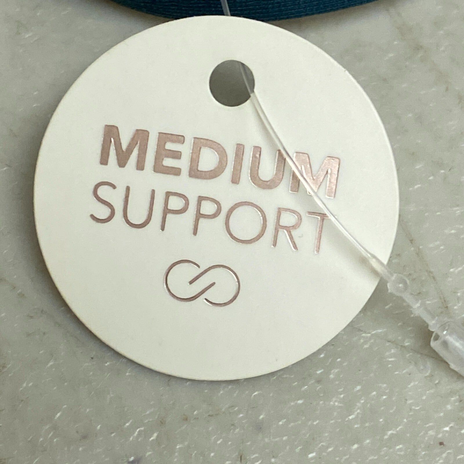 Calia Womens Runched Front Cross Top Deep Aqua Solid Racerback Swimwear WSA23204