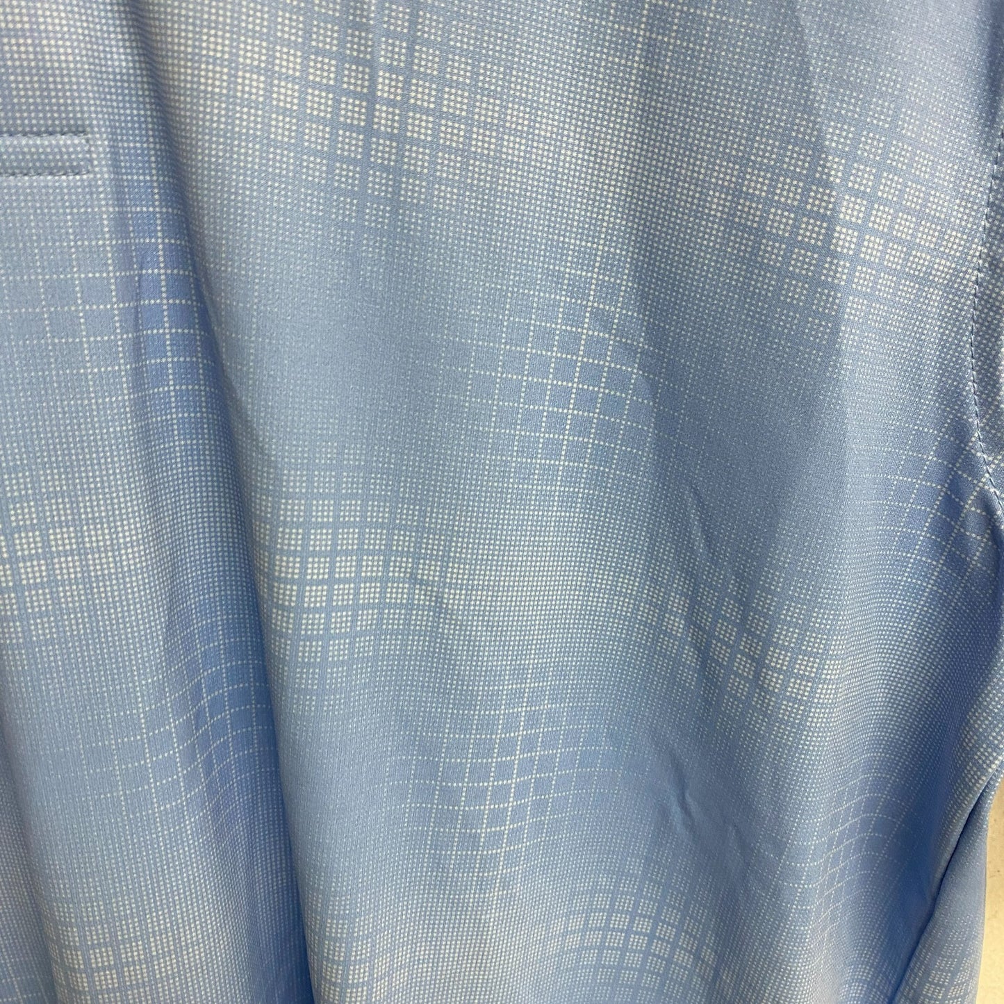 Walter Hagen Men's P11 Digital check print polo Digital CHECK DAYBREAK MGA11498