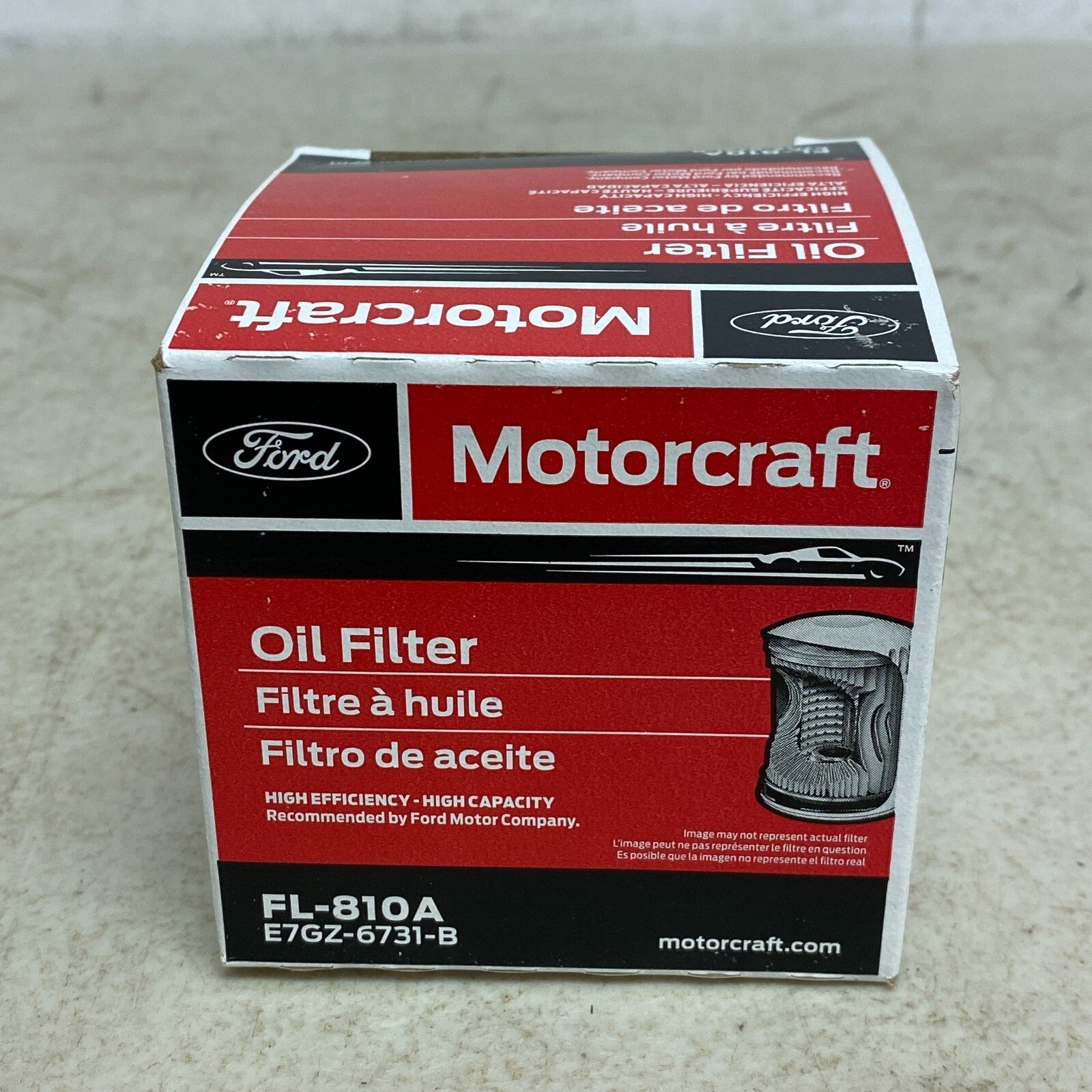 Ford Motorcraft High Quality Oil Filter FL-810A , E7GZ-6731-B New!
