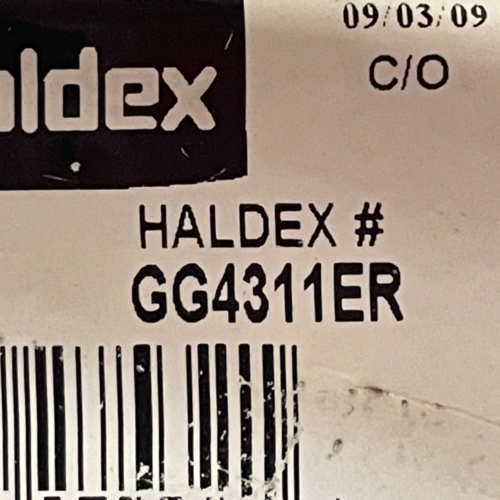 Haldex Relined Drum Brake Shoe Assembly 16.5"x7" S-Cam Heavy Duty GG4311ER