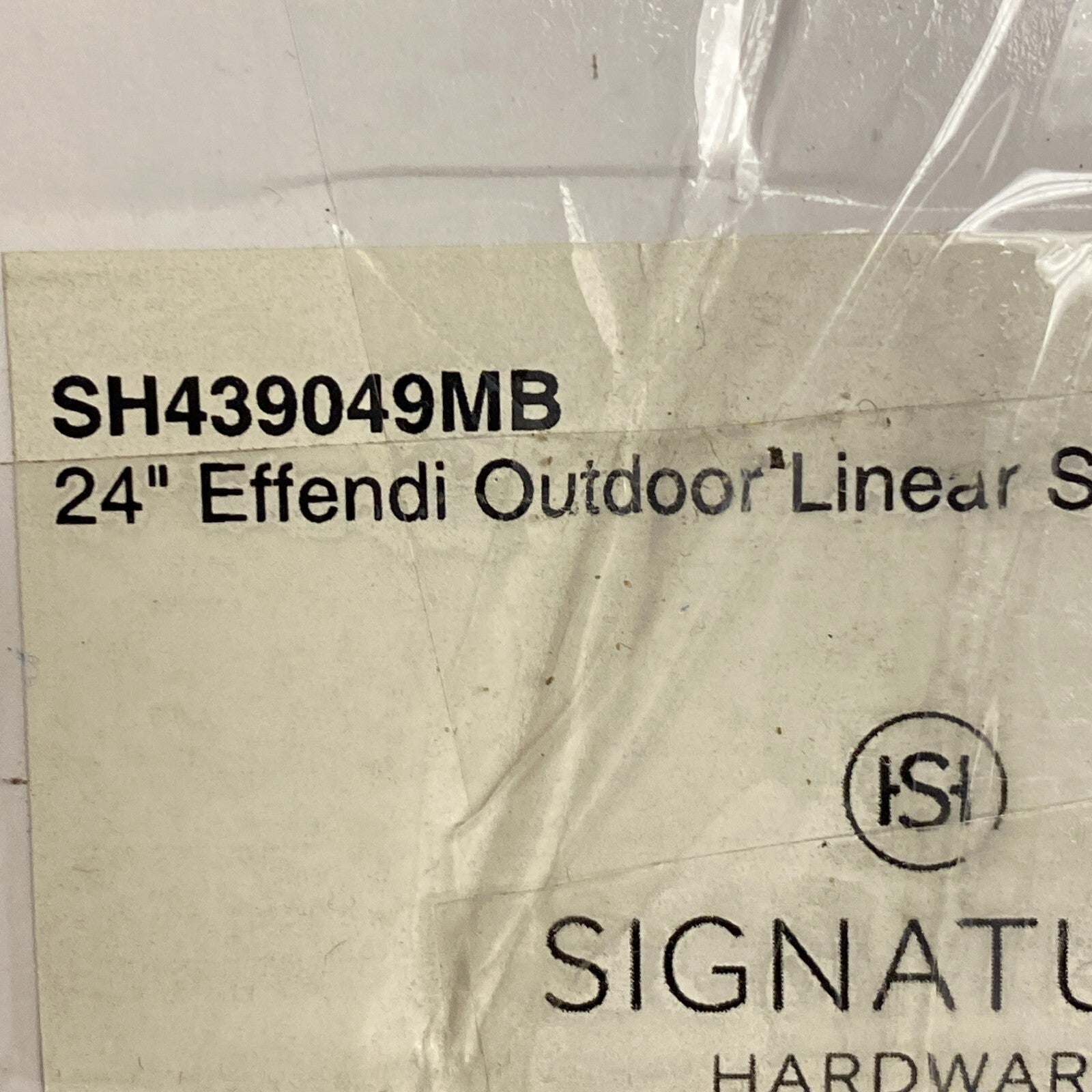 Signature Hardware 24" Effendi Linear Shower Drain - with Drain Flange - Mat,,,