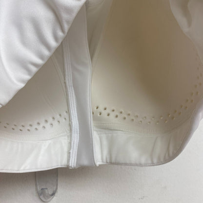 Calia Women High support Go All Out Zip Front Bra Pure White WAX17103EW