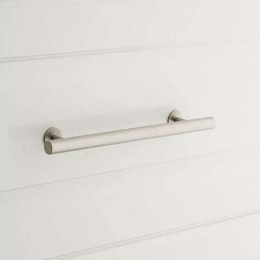 Signature Hardware 8" Diehl Adjustable Round Drawer Pull Brushed Nickel