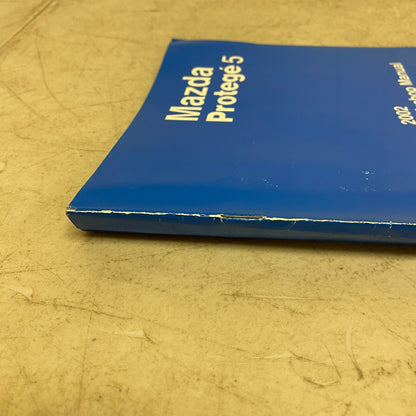 Mazda Protoge 5 2002 Bodyshop Manual Supplement 9999-95-036F-02 , #555-1CP