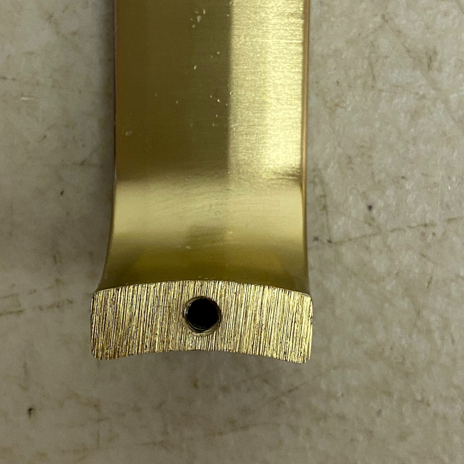 Signature Hardware 5-1/16" Dolorue Arched Cabinet Pull - Golden Champagne