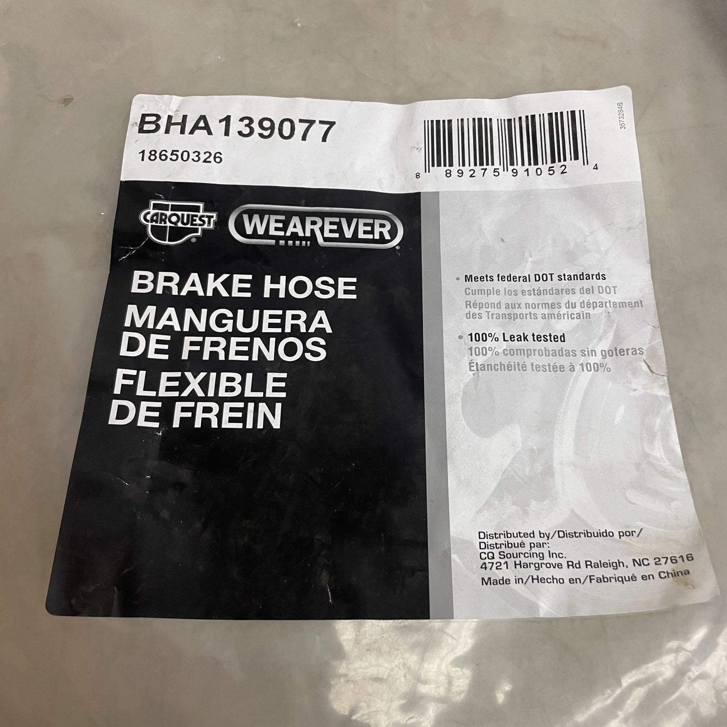 Carquest BHA139077 Premium Brake Hose Banjo Ends + Copper Washers