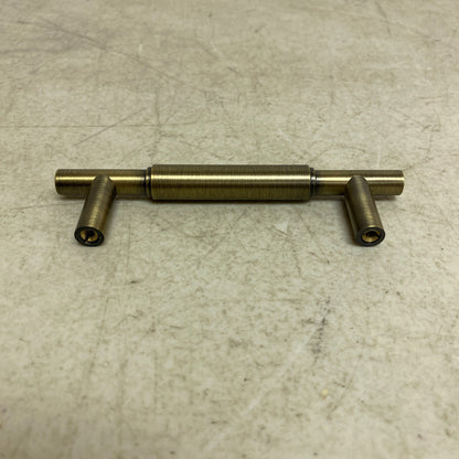 SIGNATURE HARDWARE 3-3.4" Antique Brass Colmar Solid Brass Cabinet Pull ...