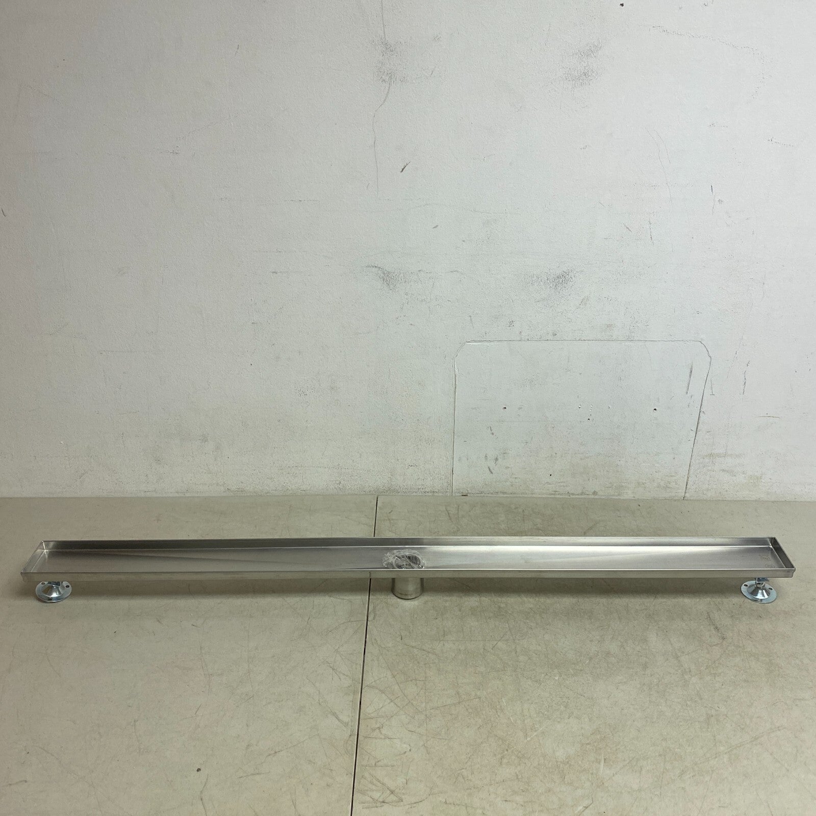 Signature Hardware 48" EFFENDI LINEAR SHOWER DRAIN-BRUSHED STAINLESS STEEL