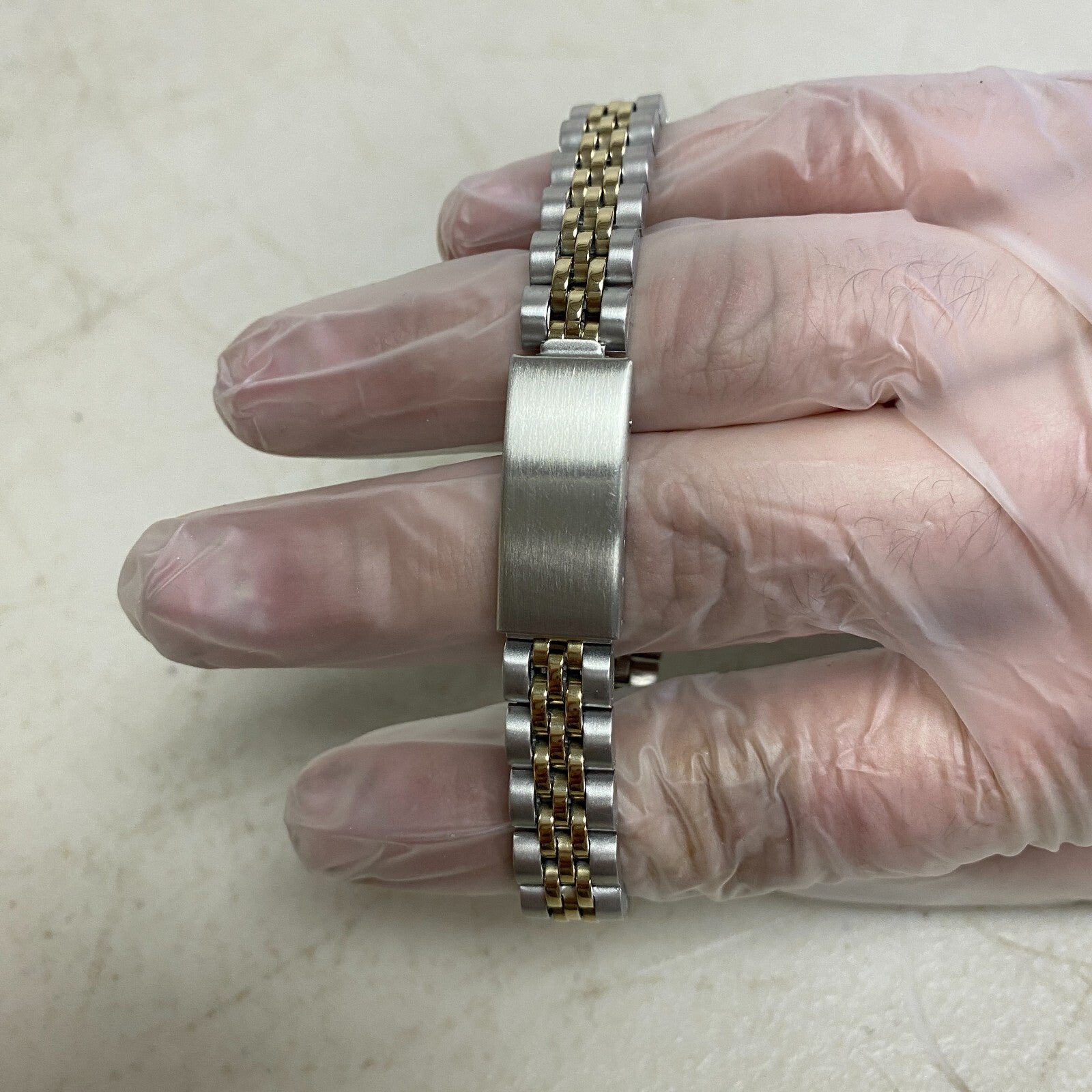 Armitron Women's Day/Date Crystal Accented Dial Metal Bracelet Watch, 75/2475TTB