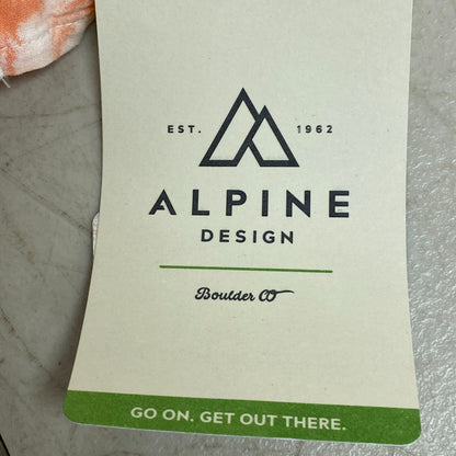 Alpine Design Womens W Ad SS Woven Button Down Soft Peach/ Floral ADW13202