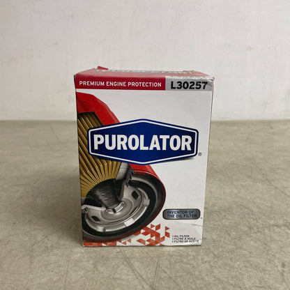 PurolatorONE L30257 Engine Oil Filter Full-Flow Spin-On 20-Micron 3/4-16 Thread