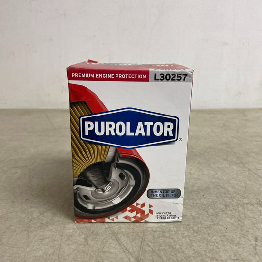 PurolatorONE L30257 Engine Oil Filter Full-Flow Spin-On 20-Micron 3/4-16 Thread