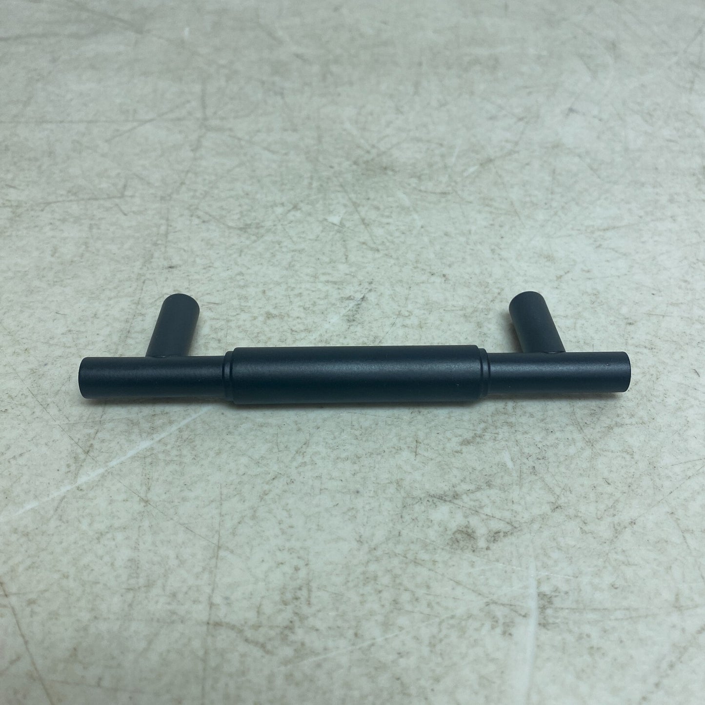 Signature Hardware 3-3/4'' Colmar Solid Brass Cabinet Pull - Matte Black