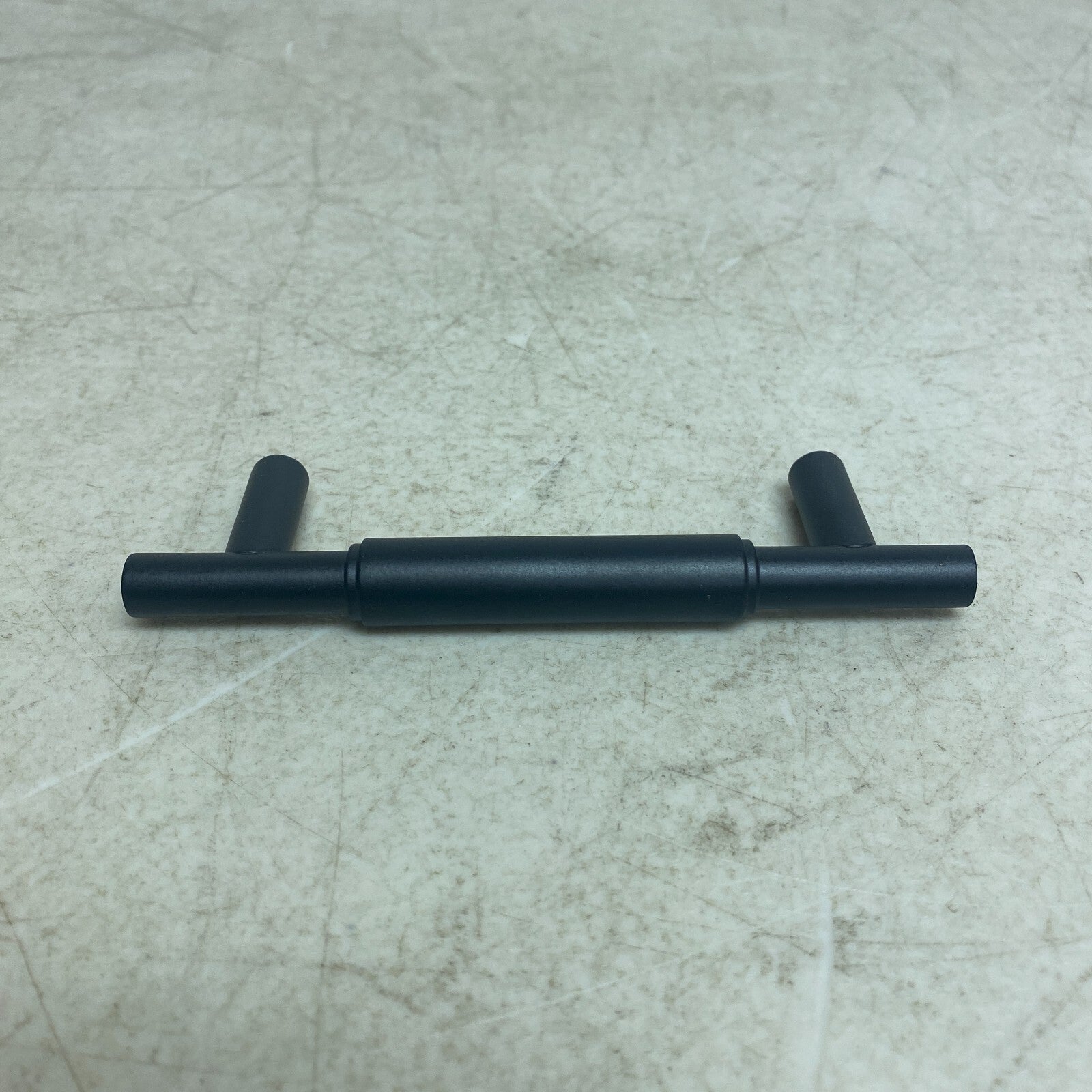 Signature Hardware 3-3/4'' Colmar Solid Brass Cabinet Pull - Matte Black