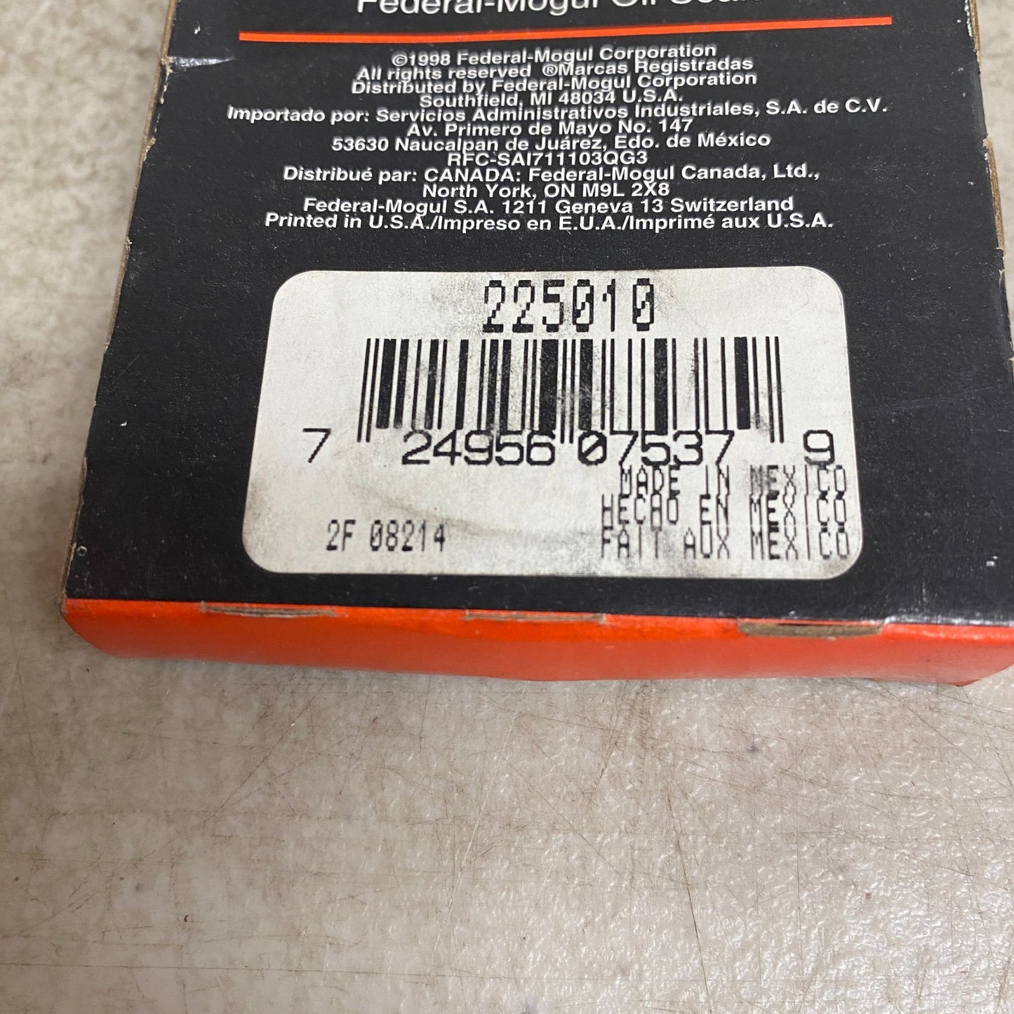 National 225010 Differential Oil Seal Front Axle Side 1990-2014 Subaru Legacy