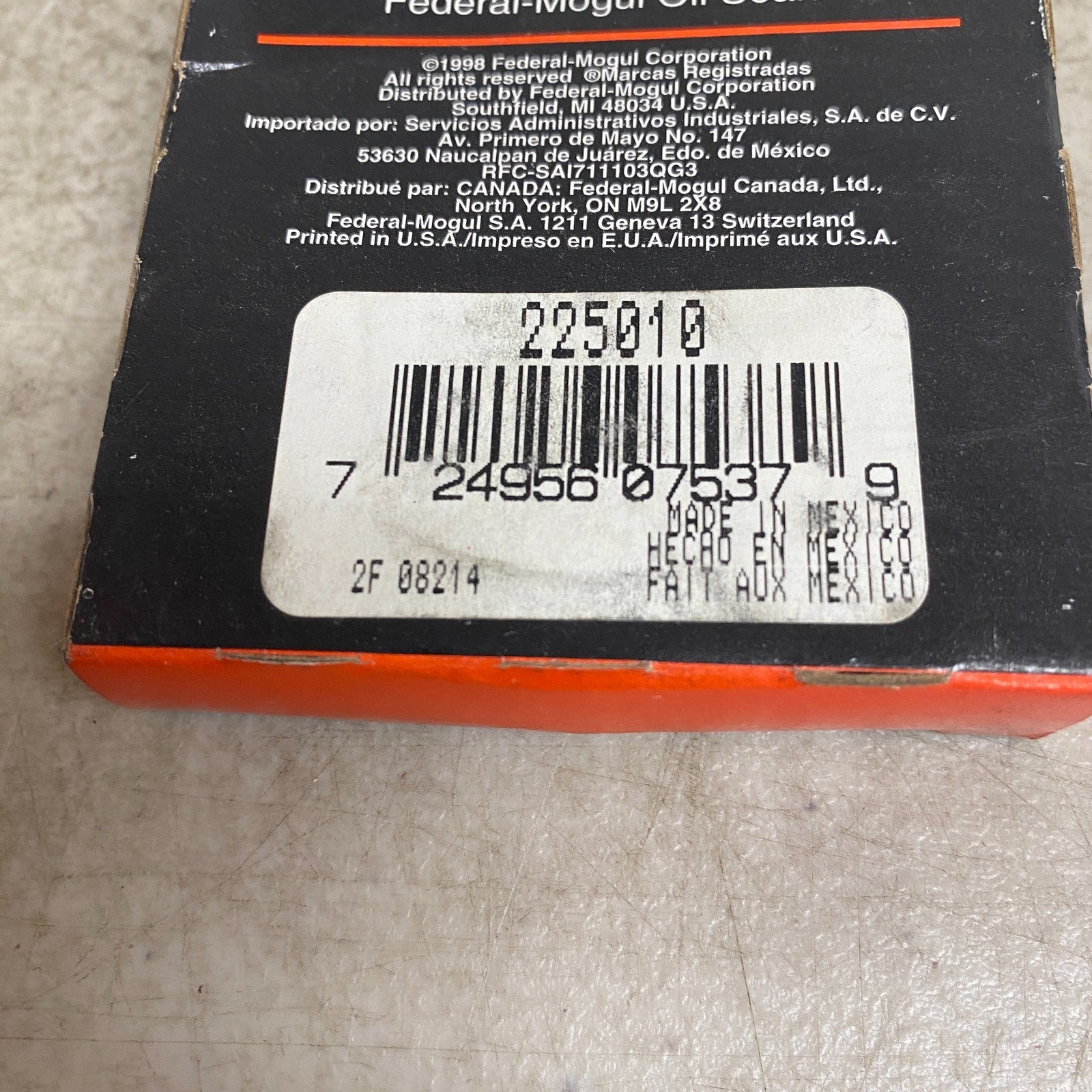 National 225010 Differential Oil Seal Front Axle Side 1990-2014 Subaru Legacy